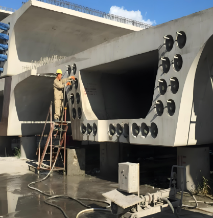 石门压浆料施工流程及注意事项